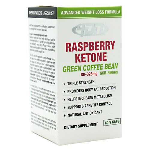 4 Dimension Nutrition Raspberry Ketone + Green Coffee Bean