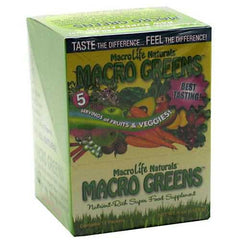 Macro Life Naturals Macro Greens Nutrient-Rich Super Food Supplement