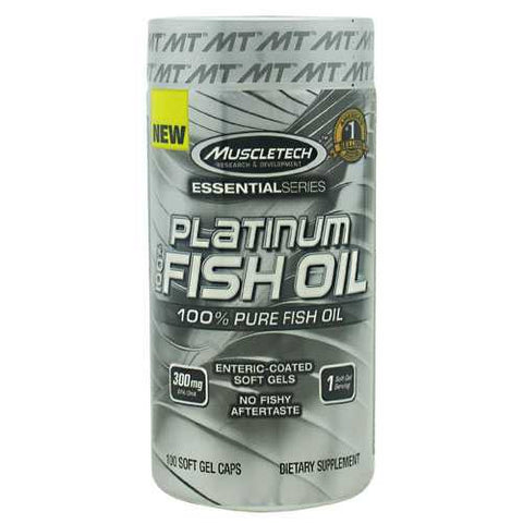 MuscleTech Essential Series 100% Platinum Fish Oil