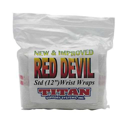 Titan Support Systems Red Devil Standard Wrist Wraps