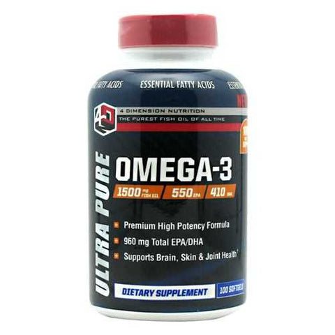 4 Dimension Nutrition Ultra Pure Omega-3