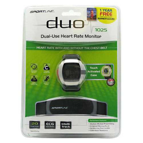 Sportline Duo 1025 Heart Rate Monitor Mens