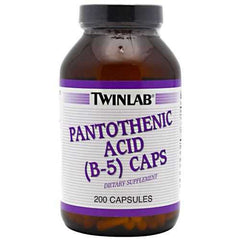 TwinLab Pantothenic Acid (B-5) Caps