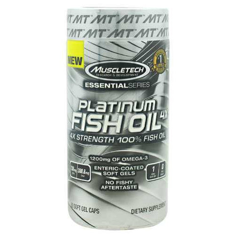 MuscleTech Essential Series Platinum Fish Oil 4X