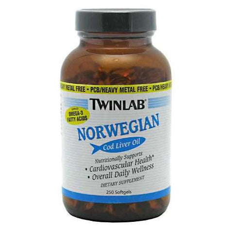 TwinLab Norwegian Cod Liver Oil