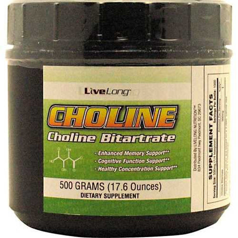 Live Long Nutrition Choline Bitartrate