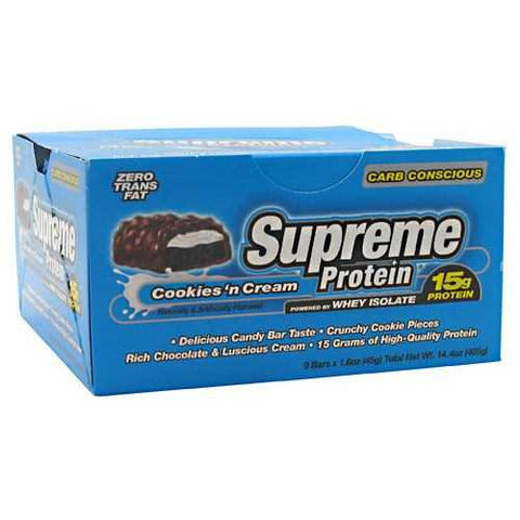 Supreme Protein Carb Conscious Quadruple Layer Protein Bar