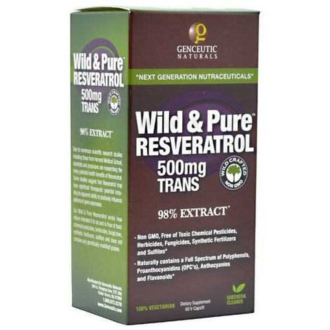 Genceutic Naturals Wild & Pure Resveratrol