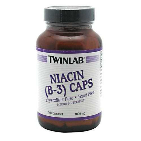 TwinLab Niacin (B-3) Caps