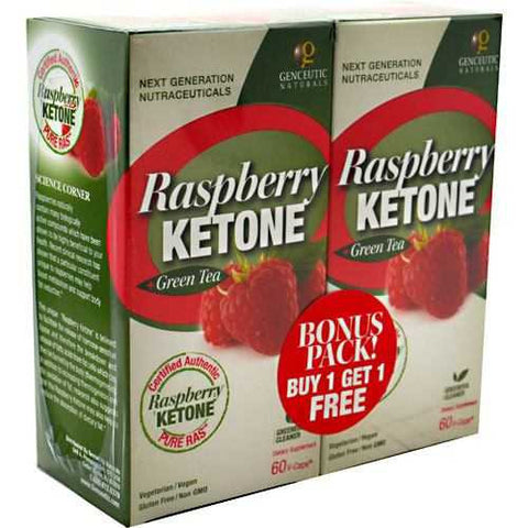 Genceutic Naturals Raspberry Ketones + Green Tea